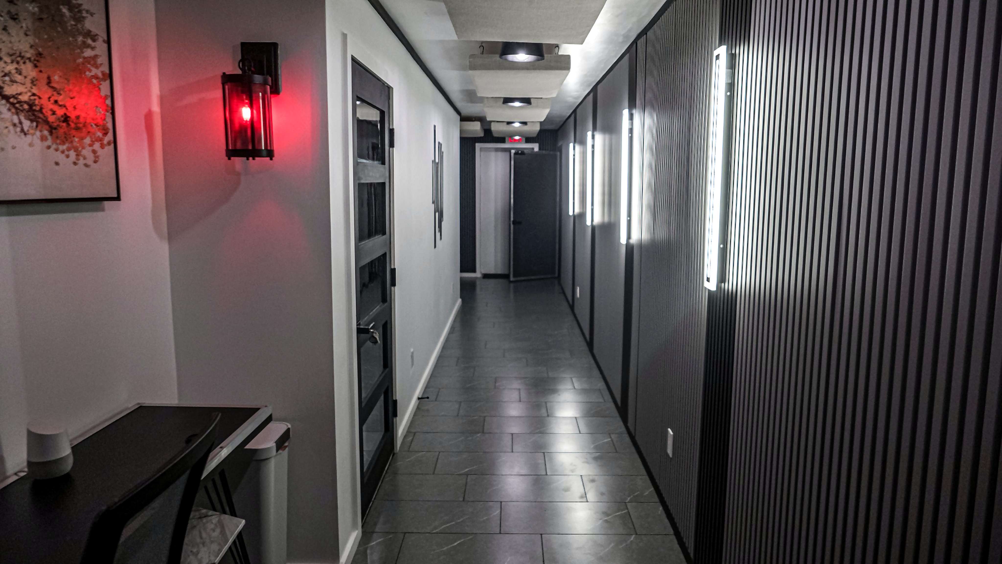SoundShed — hallway leading to studios